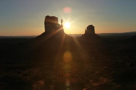 Beautiful Monument Valley Landscape の写真素材