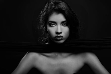 Sexy Beautiful Image of a Latino Womanの写真素材