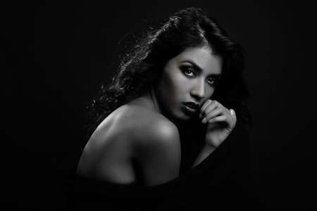 Sexy Beautiful Image of a Latino Womanの写真素材