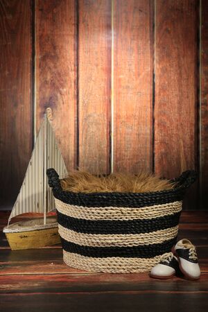 Studio Scene to Add Infant, Child or Pet Digitally for Portraitureの写真素材