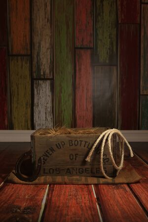 Studio Scene to Add Infant, Child or Pet Digitally for Portraitureの写真素材