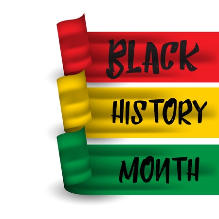 Black History Month Vector Template Design Illustrationのイラスト素材