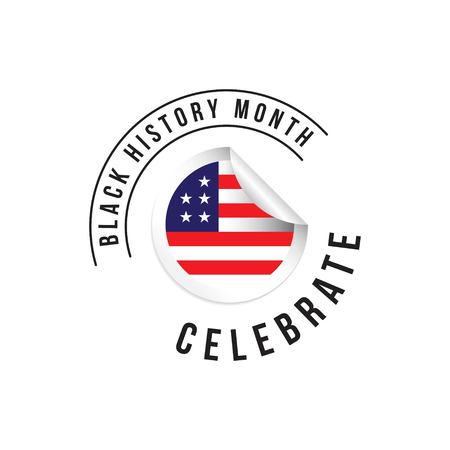 Black History Month Vector Template Design Illustrationのイラスト素材