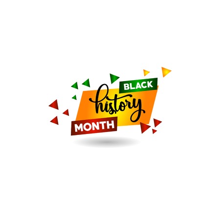 Black History Month Vector Template Design Illustrationのイラスト素材