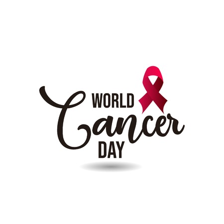 World Cancer Day Vector Template Design Illustrationのイラスト素材
