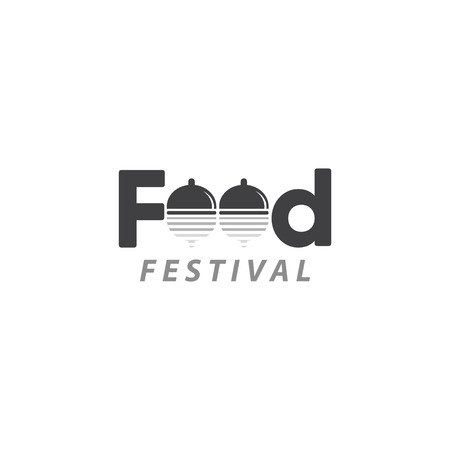 Food Festival Logo Vector Template Design Illustrationのイラスト素材