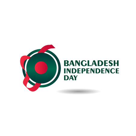 Bangladesh Independence Day Vector Template Design Illustrationのイラスト素材