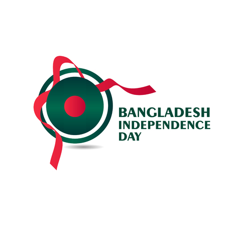 Bangladesh Independence Day Vector Template Design Illustrationのイラスト素材