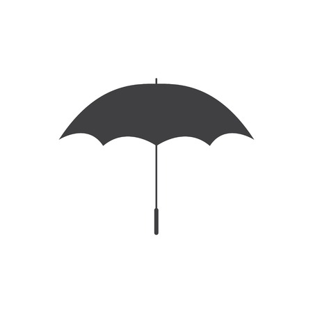 Umbrella Vector Template Design Illustration Iconのイラスト素材