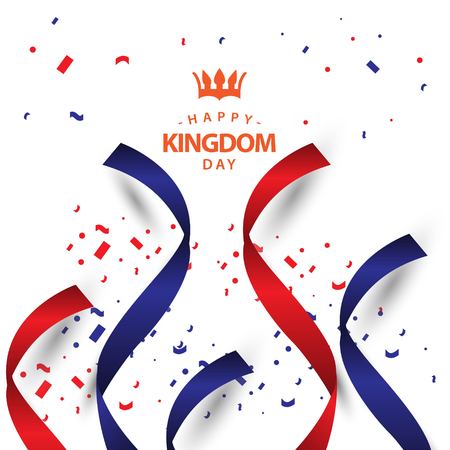Happy Kingdom Day Vector Template Design Illustrationのイラスト素材