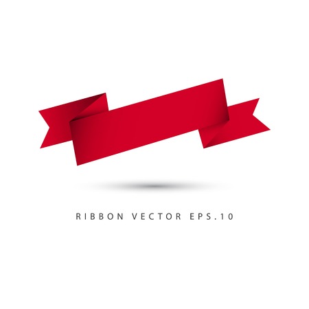 Ribbon Set Vector Template Design Illustrationのイラスト素材