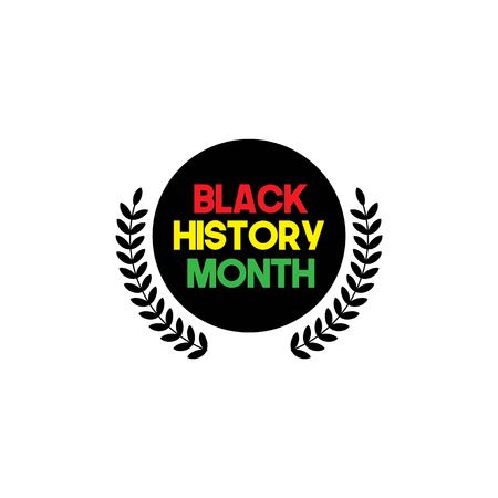 Black History Month Vector Template Design Illustrationのイラスト素材