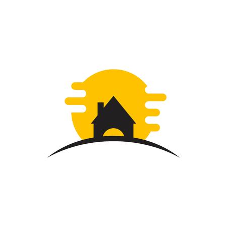 Home Logo Vector Template Design Illustrationのイラスト素材
