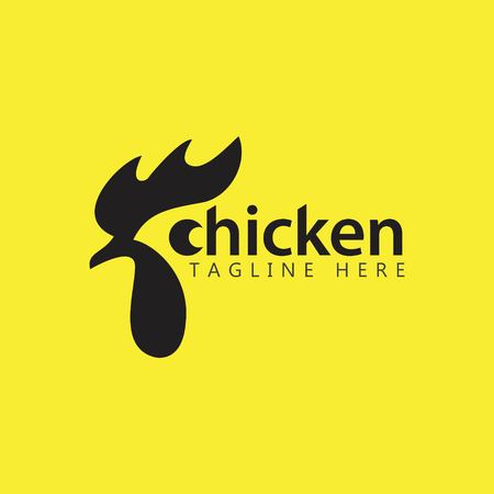 Chicken Company Logo Vector Template Design Illustrationのイラスト素材