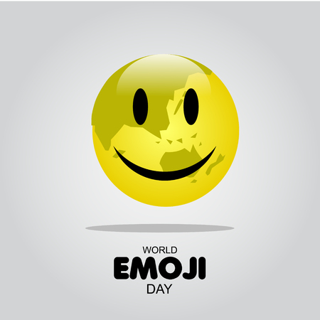 World Emoji Day Vector Template Design Illustrationのイラスト素材