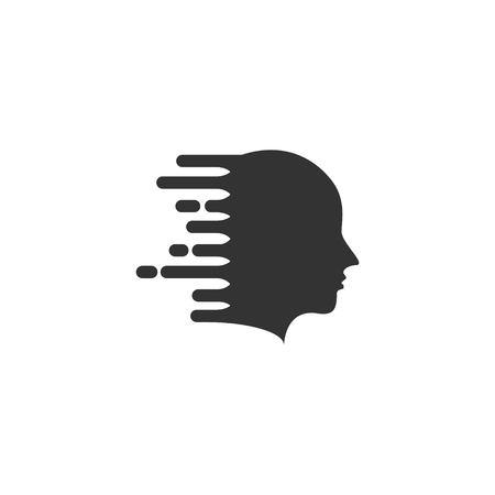 Face Man Logo Vector Template Design Illustrationのイラスト素材