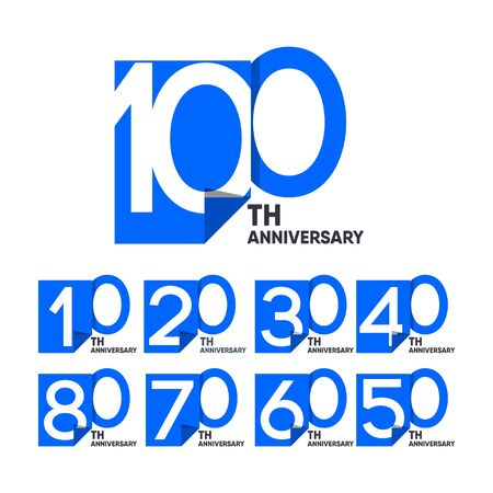 100 th Anniversary Celebration Your Company Vector Template Design Illustrationのイラスト素材