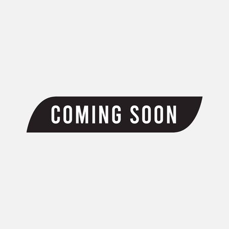 Coming Soon Logo Vector Template Design Illustrationのイラスト素材