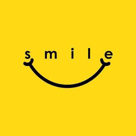 Smile   Template Design Illustration