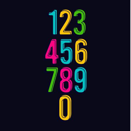 Years Anniversary Celebration Set Vector Template Design Illustrationのイラスト素材