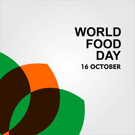 World Food Day Celebration Vector Template Design Illustrationのイラスト素材