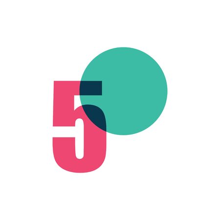 50 Years Anniversary Celebration Vector Template Design Illustrationのイラスト素材