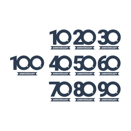 100 Years Anniversary Celebration Vector Template Design Illustrationのイラスト素材