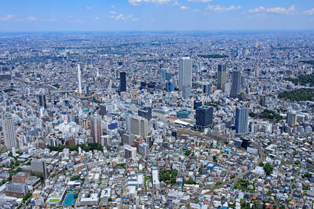 Over Tokyo ikebukuro
aerial photographのeditorial素材