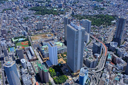 Over Tokyo ikebukuro
aerial photographのeditorial素材