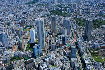 Over Tokyo ikebukuro
aerial photographのeditorial素材