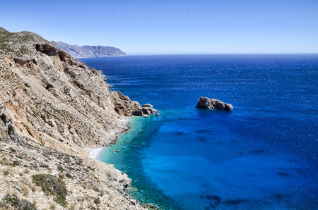 the wonderful greek seaの写真素材