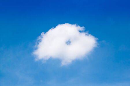 Cloud and blue sky textureの写真素材
