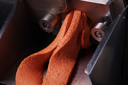 ice cream making in a professional laboratoryの写真素材