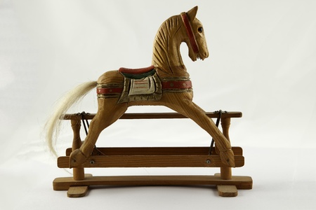 rocking horseの写真素材
