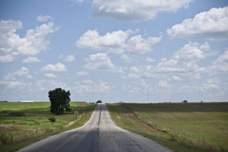 Country Roadの写真素材