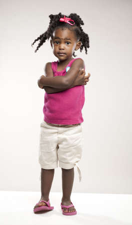 Cute Little Girlの写真素材