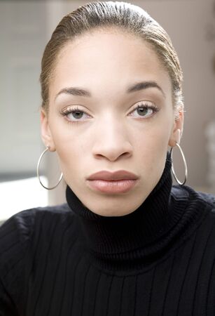 African American Young Womanの写真素材