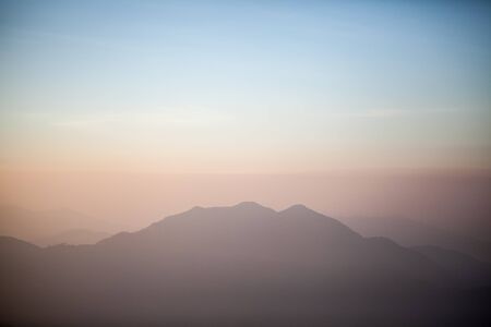 Beautiful mountain in sunrise