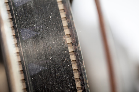 Old 35 mm movie Filmの写真素材