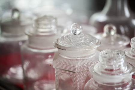 Vintage glass bottle