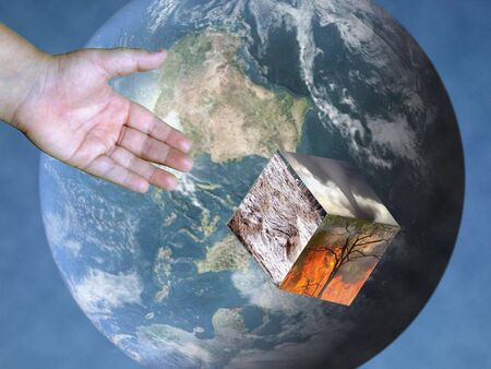 planet earthの写真素材