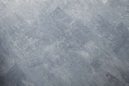 Bare plaster wall background, Black wallpaperの写真素材