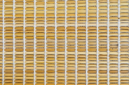 Bamboo placemat in horizontal line