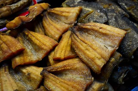 Fried fishの写真素材