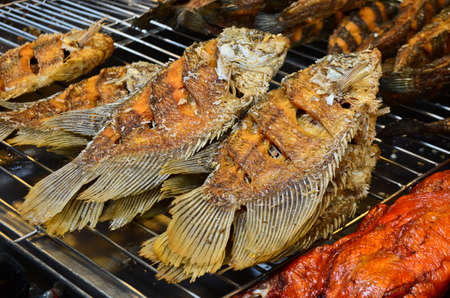 Fried fishの写真素材