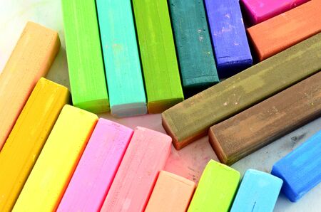 Color chalk pastels