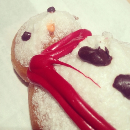 Snowman doughnutの素材