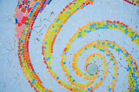 Colorful mosaicの写真素材