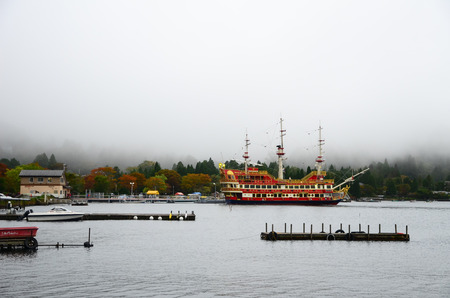 Lake in Japanのeditorial素材