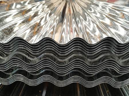 Detail metal roofing